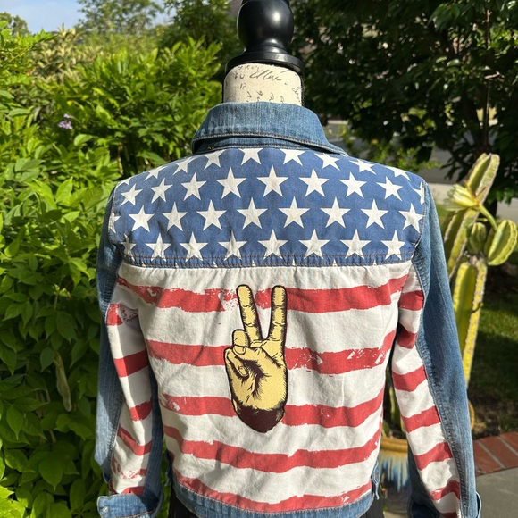 Women's Vintage USA Jean Jacket-Small - Picture 1 of 5